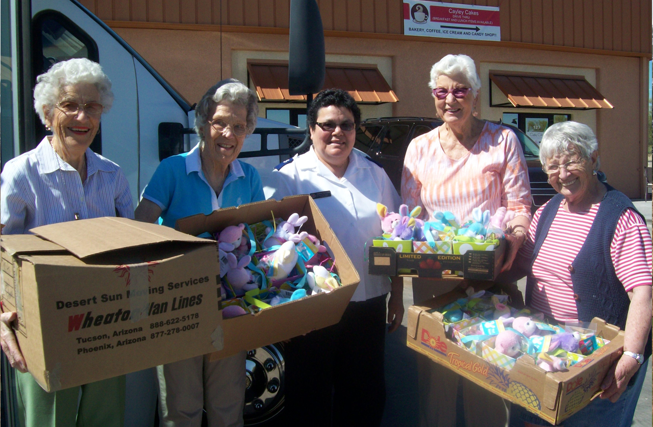 Serving with a smile Image