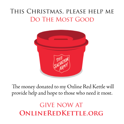 Online Red Kettle - Do The Most Good Graphic