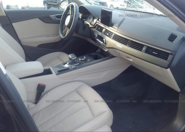 пригнать из сша 2019 AUDI A4 WAUDNAF41KA016396