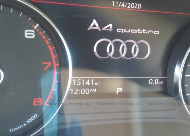 WAUDNAF41KA016396 2019 AUDI A4