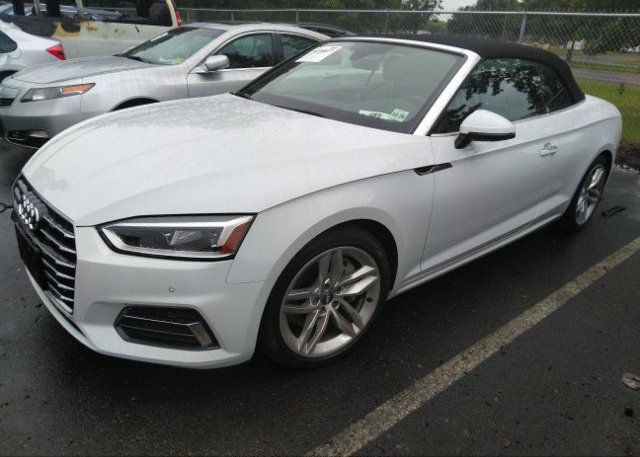 2019 AUDI A5 CABRIOLET VIN: WAUYNGF59KN001196