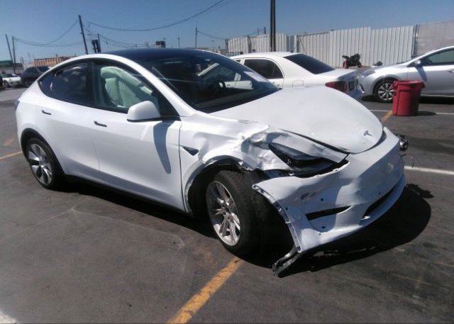 2021 TESLA MODEL Y (VIN: 5YJYGAEE4MF190627)