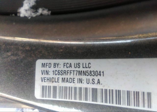2021 RAM 1500(VIN: 1C6SRFFT7MN583041