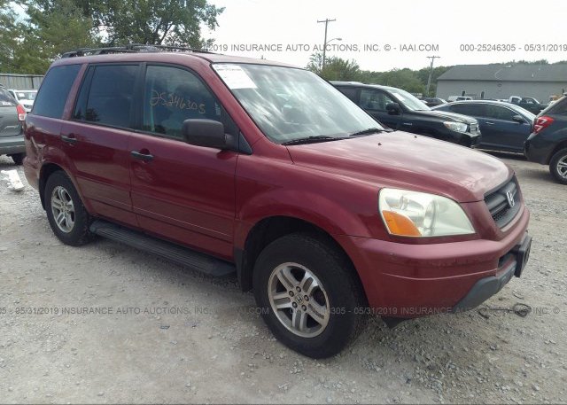 Bidding ended on 2HKYF18413H513375, Salvage Honda Pilot at 