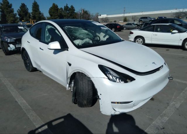 2021 TESLA MODEL Y (VIN: 5YJYGAEEXMF159303)