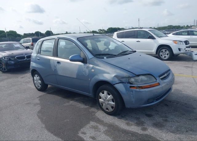 KL1TD66678B110843 2008 CHEVROLET AVEO 5
