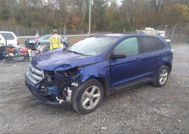 из сша 2015 FORD EDGE 2FMTK3G98FBC37500