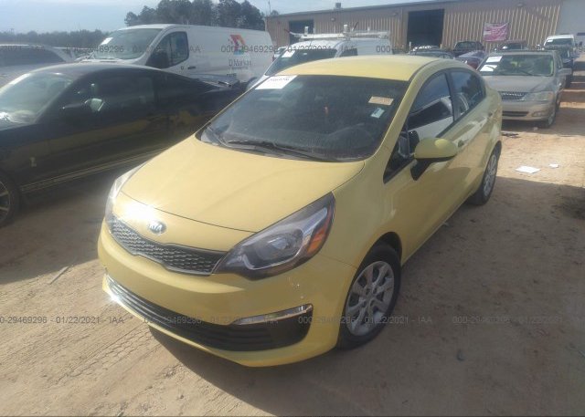 из сша 2016 KIA RIO KNADM4A33G6559309