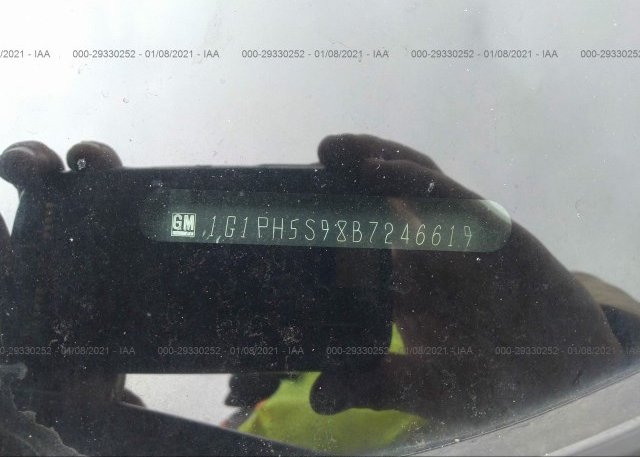 1G1PH5S98B7246619 2011 CHEVROLET CRUZE