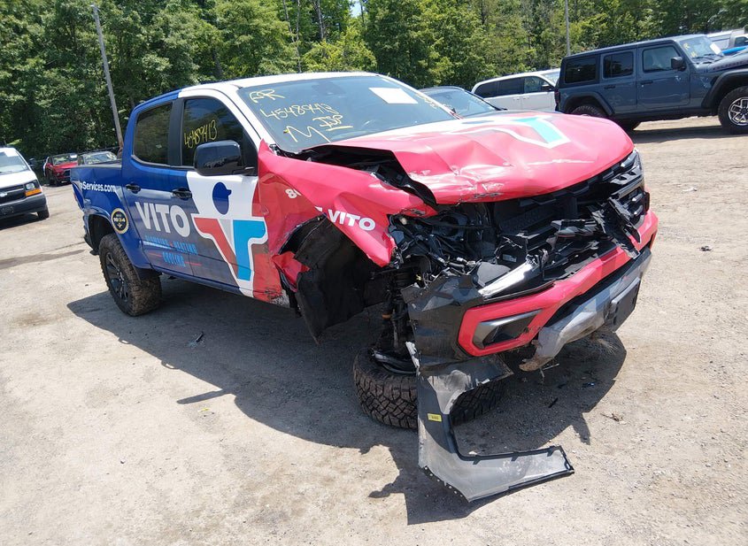 Salvage 2022 Chevrolet Colorado 4WD SHORT BOX Z71 for Sale in ...