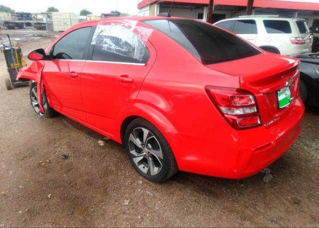 2018 CHEVROLET SONIC VIN: 1G1JF5SB0J4104666