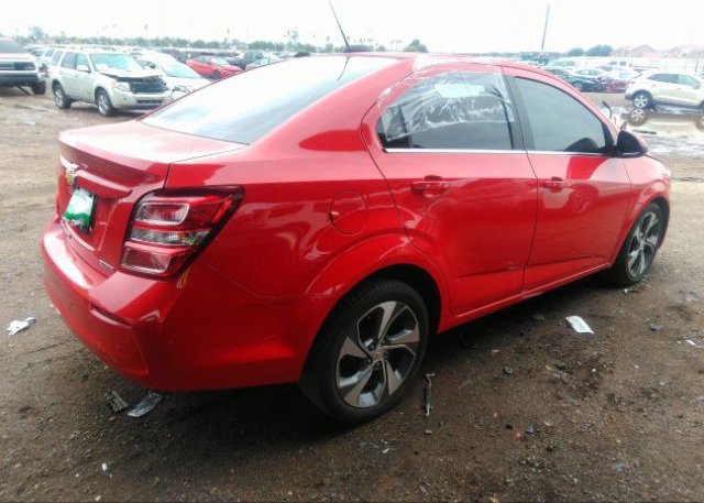 2018 CHEVROLET SONIC VIN: 1G1JF5SB0J4104666