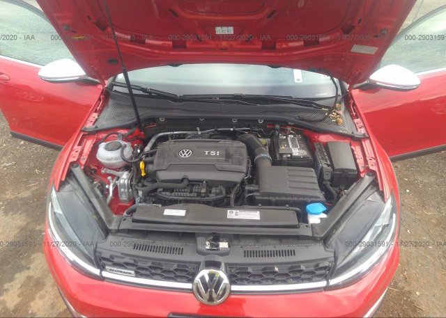 3VWH17AU6KM516256 2019 VOLKSWAGEN GOLF ALLTRACK