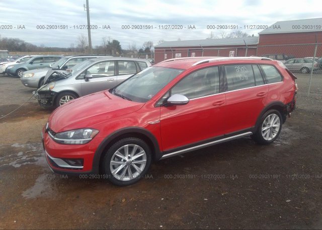 из сша 2019 VOLKSWAGEN GOLF ALLTRACK 3VWH17AU6KM516256