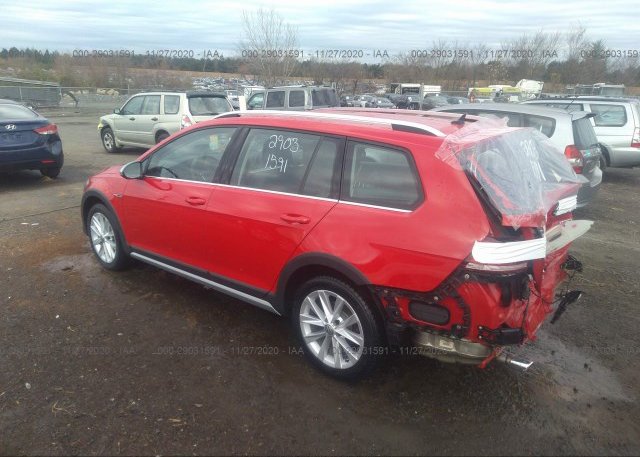 купить 2019 VOLKSWAGEN GOLF ALLTRACK 3VWH17AU6KM516256