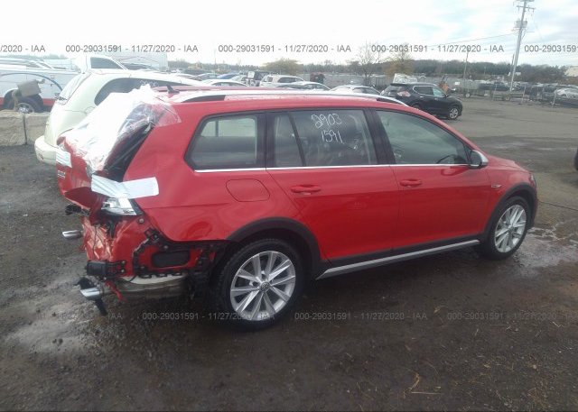 цена в сша 2019 VOLKSWAGEN GOLF ALLTRACK 3VWH17AU6KM516256