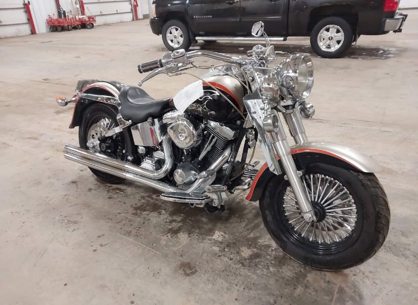 1998 HARLEY-DAVIDSON FLSTF ANNIVERSARY photo