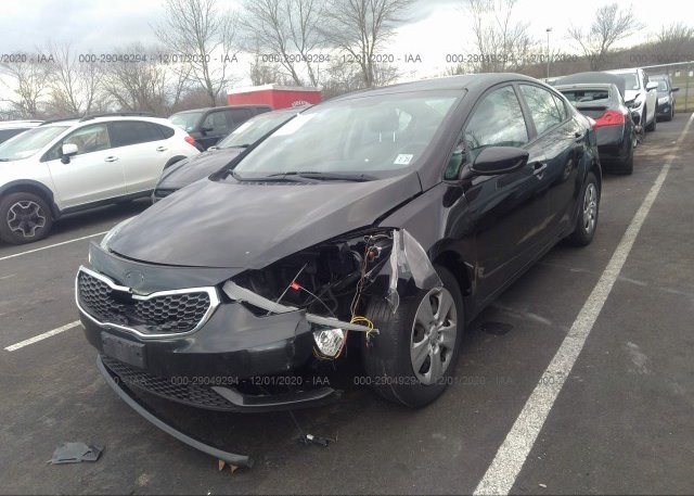 из сша 2016 KIA FORTE KNAFK4A65G5509915