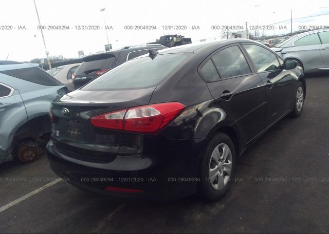 цена в сша 2016 KIA FORTE KNAFK4A65G5509915