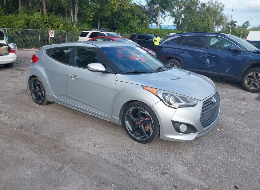 2013 HYUNDAI VELOSTER TURBO W/BLACK photo