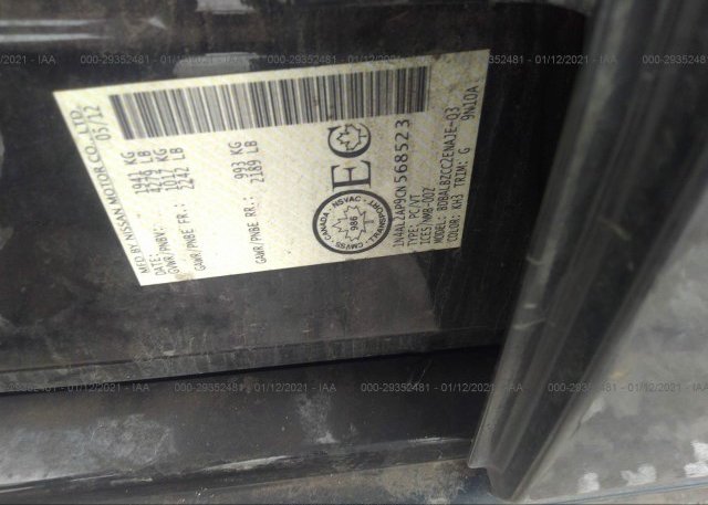 1N4AL2AP9CN568523 2012 NISSAN ALTIMA