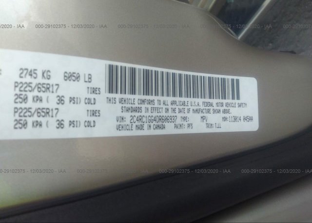 2C4RC1GG4DR606937 2013 CHRYSLER TOWN & COUNTRY