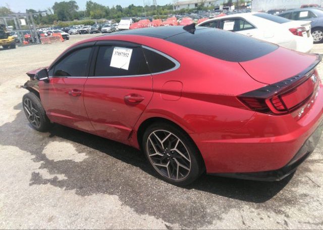 2021 HYUNDAI SONATA(VIN: 5NPEK4JC0MH128506