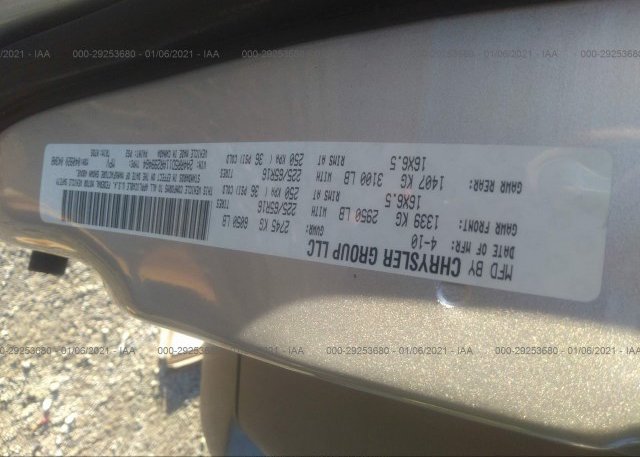 2A4RR5D11AR299464 2010 CHRYSLER TOWN & COUNTRY