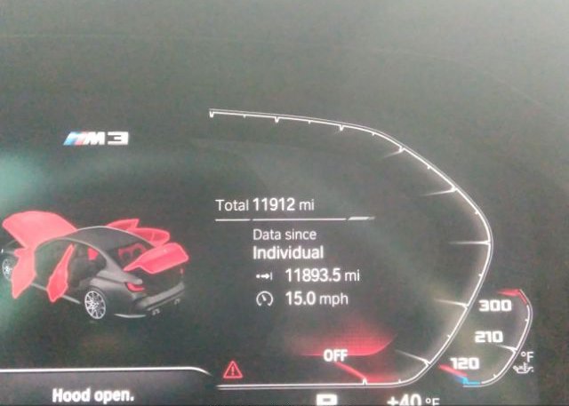 2022 BMW M3(VIN: WBS43AY04NFM39931