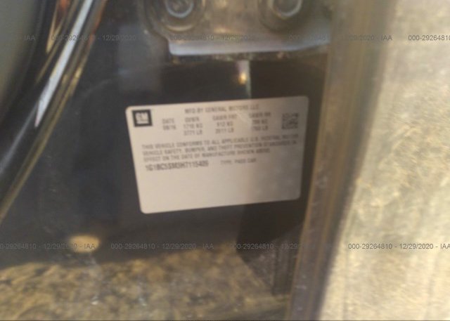 1G1BC5SM3H7115409 2017 CHEVROLET CRUZE