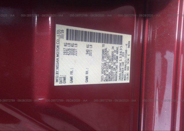 1N4AL3AP3HC133635 2017 NISSAN ALTIMA