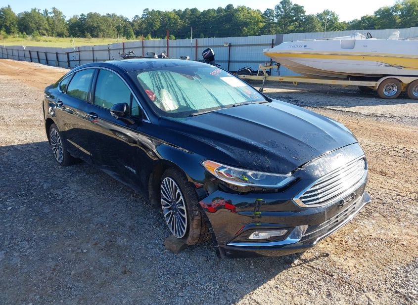 2018 FORD FUSION HYBRID TITANIUM photo