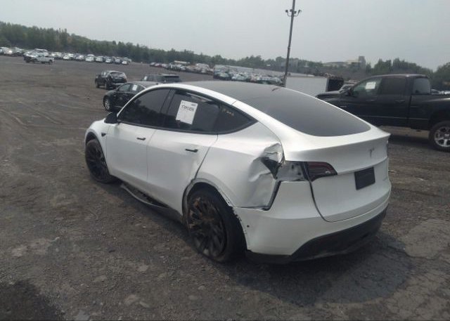 2022 TESLA MODEL Y (VIN: 7SAYGDEE5NF371645)