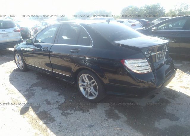 купить 2013 Mercedes-benz C-CLASS WDDGF4HB2DR241382