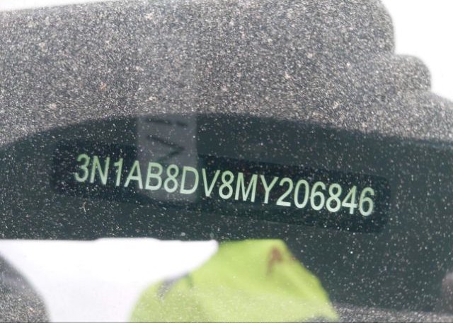2021 NISSAN SENTRA(VIN: 3N1AB8DV8MY206846