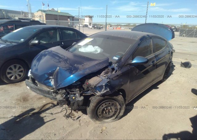 из сша 2016 HYUNDAI ELANTRA 5NPDH4AE8GH753378