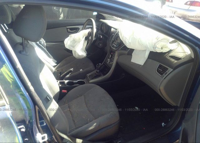 пригнать из сша 2016 HYUNDAI ELANTRA 5NPDH4AE8GH753378
