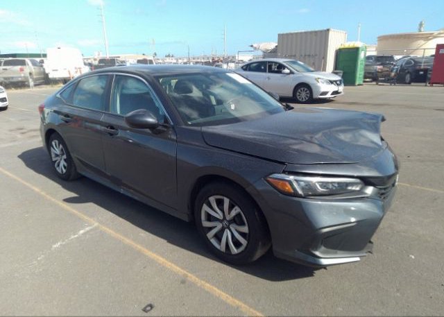 2022 HONDA CIVIC SEDAN(VIN: 2HGFE2F25NH517850