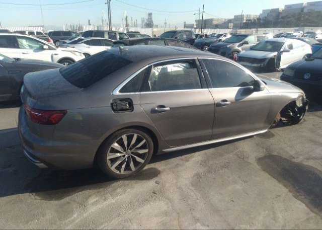 2020 AUDI A4 VIN: WAUHMAF48LA066878