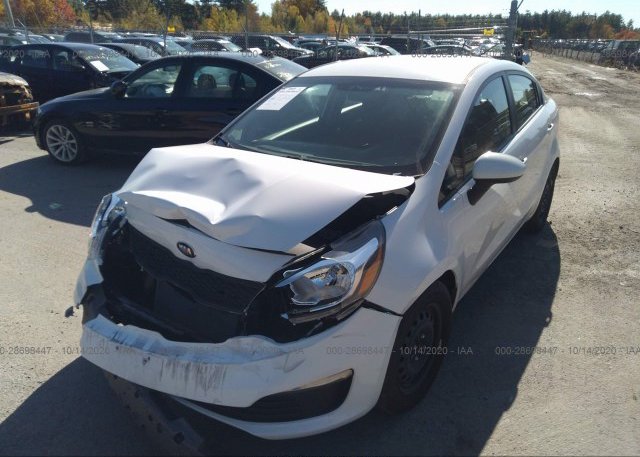 из сша 2016 KIA RIO KNADM4A38G6606432