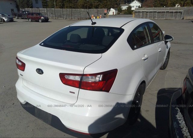 цена в сша 2016 KIA RIO KNADM4A38G6606432