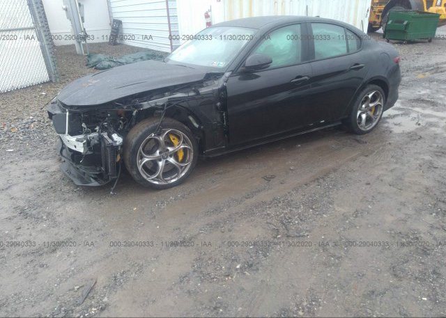 из сша 2018 ALFA ROMEO GIULIA QUADRIFOGLIO ZARFAEAV5J7571223