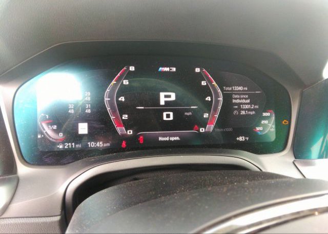 2022 BMW M3(VIN: WBS33AY06NFL89450
