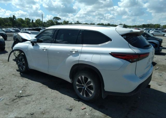 2021 TOYOTA HIGHLANDER(VIN: 5TDGZRBH4MS104263
