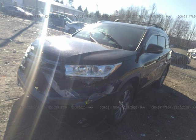 из сша 2017 TOYOTA HIGHLANDER 5TDJZRFH1HS516386