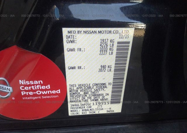1N4AL3AP2GC119515 2016 NISSAN ALTIMA
