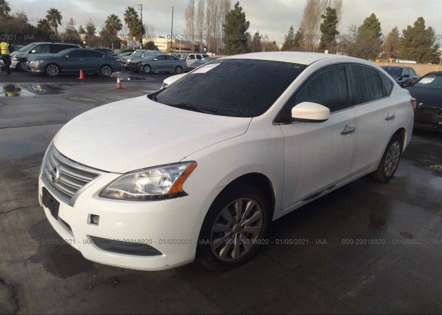 из сша 2015 NISSAN SENTRA 3N1AB7APXFY241763