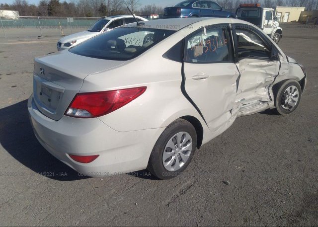 цена в сша 2016 HYUNDAI ACCENT KMHCT4AE6GU963506