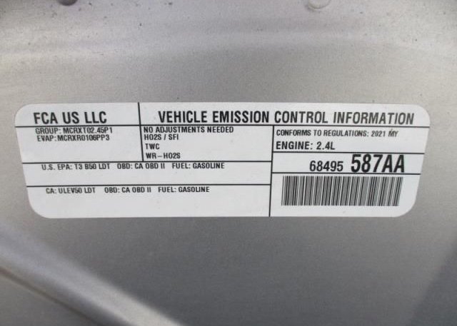 2021 JEEP COMPASS(VIN: 3C4NJDDB8MT598126