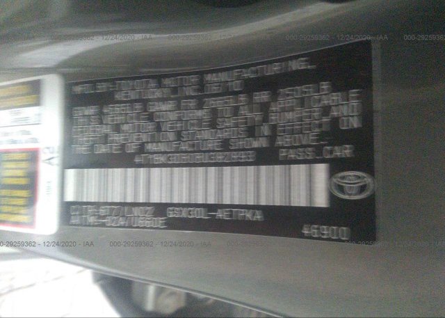4T1BK3DB0BU382893 2011 TOYOTA AVALON